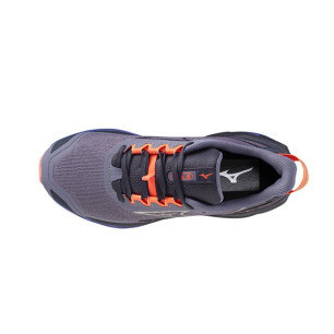 Mizuno Wave Mujin 11 Femme Blue Granite/Silver/Strik. Coral