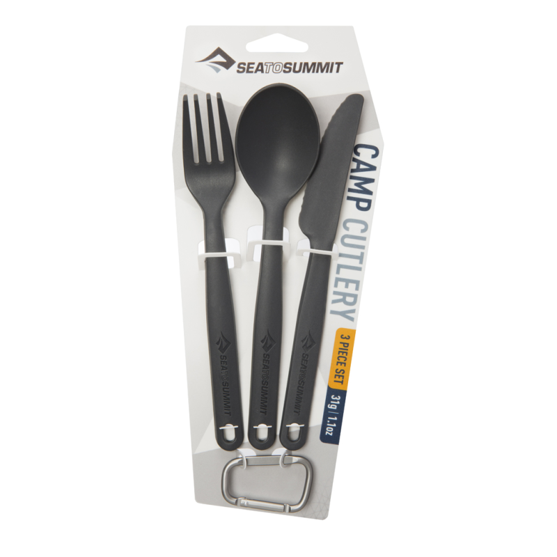 Sea To Summit Kit Couverts Camp Polypropylène 3 Pièces