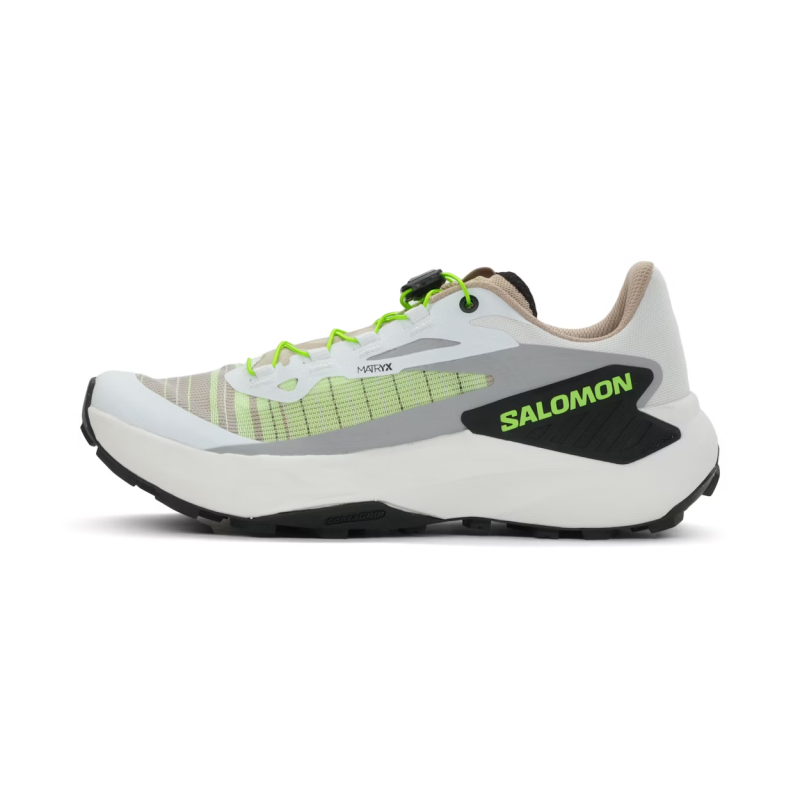 Salomon Genesis Homme White/Oxford Tan/Green Gecko