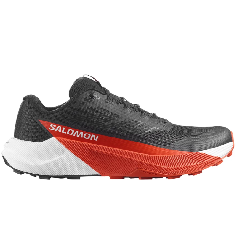 Salomon Pulsar Homme Black/White/Cherry Tomato