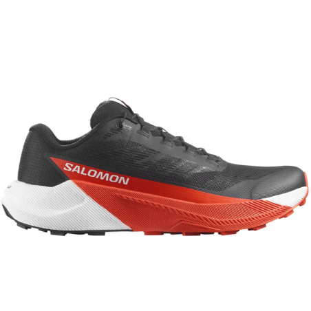 Salomon Pulsar Homme Black/White/Cherry Tomato