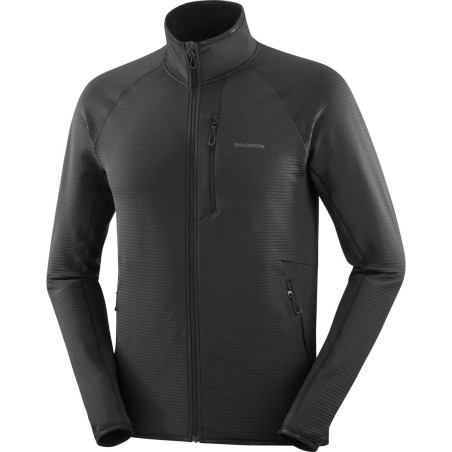 Salomon Essential Lightwarm FZ Homme Deep Black