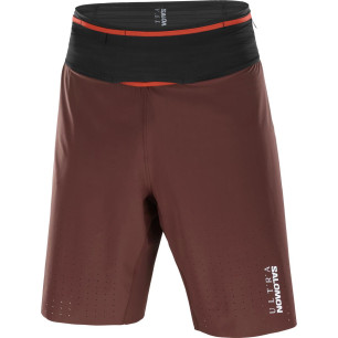 Salomon S/LAB Ultra 2in1 Short Homme Decadent Chocolat