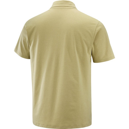 Salomon Trackline Polo Homme Gray Green