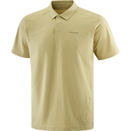 Salomon Trackline Polo Homme Gray Green