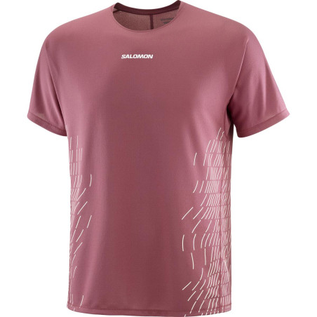 Salomon Sense Aero SS Tee GFX Homme Nocturne