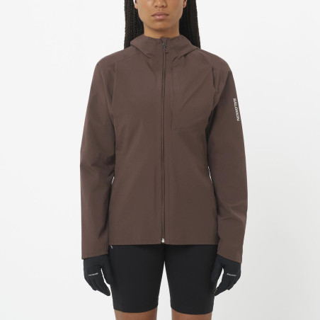 Salomon Bonatti Trail Jacket Femme Coffee Bean