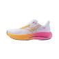 Mizuno Wave Rider 29 Unisexe White/Tang Orange/Pink Tetra