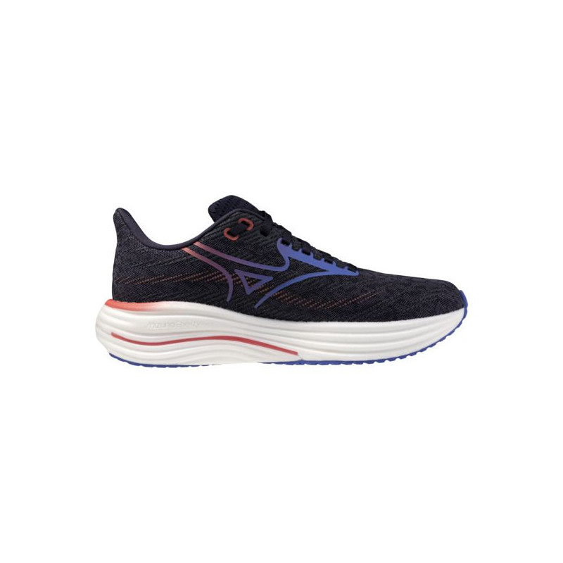 Mizuno Wave Rider 29 Femme Odyssey Gray/Iris Bloom/Calypso Coral