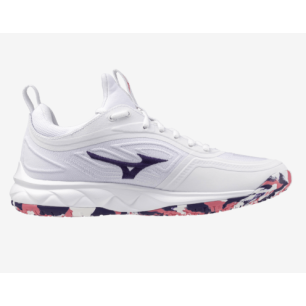 Mizuno Wave Luminous 3 Femme White/Violet Indigo/Camelia