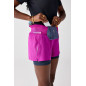 Brooks High Point 3" 2-in-1 Short 2.0 Femme Dark Fuchsia/Blue Nights