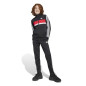 Adidas Survêtement Essentials Tiberio Junior Black/White/Purple Ruby