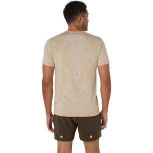 Asics Road Seamless SS Top Homme Cream