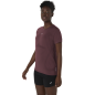 Asics Road Seamless SS Top Femme Dark Currant/Port Royal