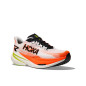 Hoka Mach X 3 Homme White/Neon Tangerine