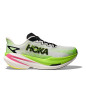 Hoka Mach X 3 Femme White/Neon Lime