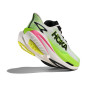 Hoka Mach X 3 Femme White/Neon Lime
