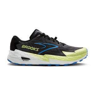 Brooks Catamount 4 Homme Black/Lime/Blue