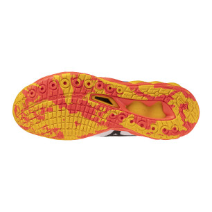 Mizuno Wave Luminous 3 White /Fiery Coral 2/Citrus