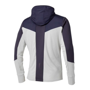 Mizuno Active Warm Hybrid Fz Hd LS Homme Baritone Blue