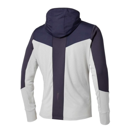 Mizuno Active Warm Hybrid Fz Hd LS Homme Baritone Blue