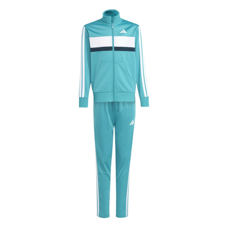 Adidas Survêtement Essentials Tiberio Junior Pure Teal/Aurora Ivy/White