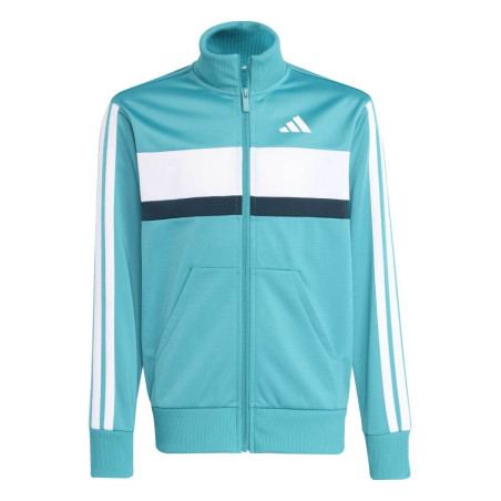 Adidas Survêtement Essentials Tiberio Junior Pure Teal/Aurora Ivy/White
