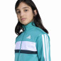 Adidas Survêtement Essentials Tiberio Junior Pure Teal/Aurora Ivy/White