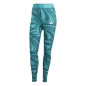 Adidas Techfit Print Legging 7/8 Femme Purple Teal