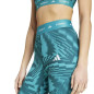Adidas Techfit Print Legging 7/8 Femme Purple Teal