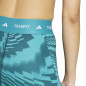 Adidas Techfit Print Legging 7/8 Femme Purple Teal