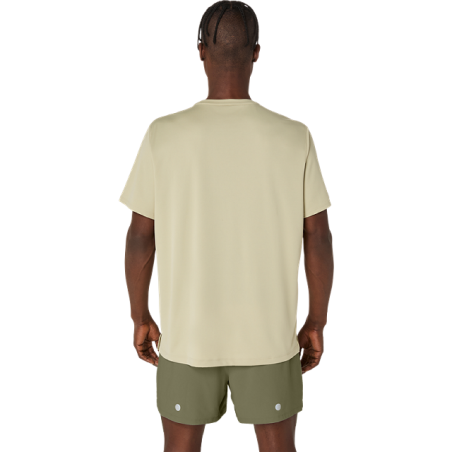 Asics Fujitrail Logo SS Top Homme Khaki