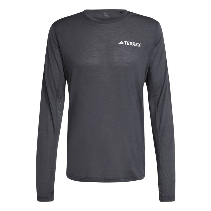 Adidas Terrex Xperior Long Sleeve Tee Homme Carbon