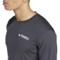 Adidas Terrex Xperior Long Sleeve Tee Homme Carbon