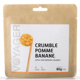 Voyager Crumble Pomme-Banane Lyophilisé