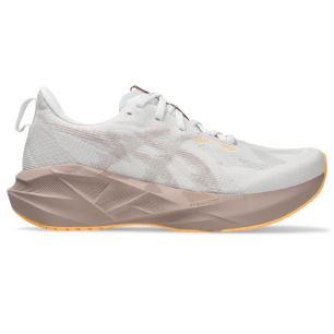 Asics Novablast 5 Femme White/Fawn