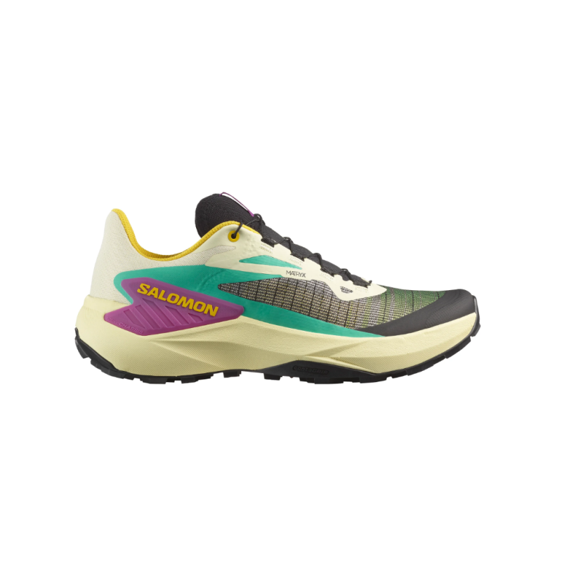 Salomon Genesis Femme Transparent Yellow/Black/Willowherb