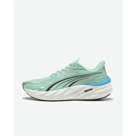 Puma Velocity Nitro 4 Femme Mint Melt/Speed Blue