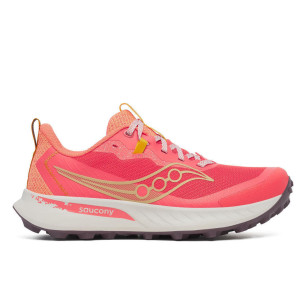 Saucony Peregrine 15 Femme Corail/Saumon