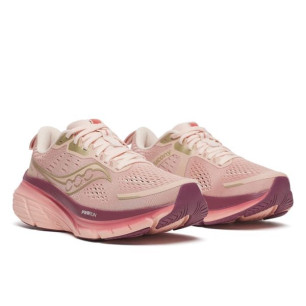 Saucony Guide 18 Femme Rose Clair