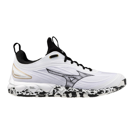 Mizuno Wave Luminous 3 Homme White/Black/GeGold