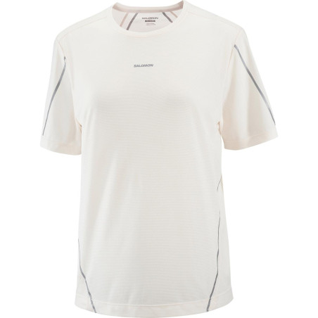 Salomon Shakeout Core Stellar SS Tee Femme Whisper White