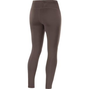 Salomon Shakeout Core Tights 28'' Femme Coffee Bean