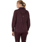 Asics Road Packable Jacket Femme  Dark Currant