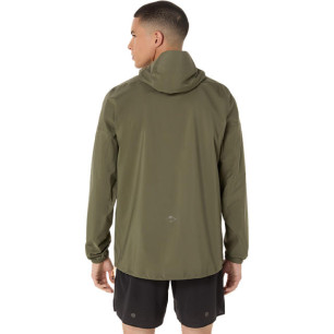 Asics Fujitrail Elite Waterproof Jacket Homme Mantle Green