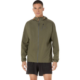 Asics Fujitrail Elite Waterproof Jacket Homme Mantle Green