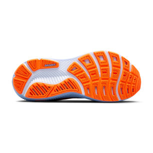 Brooks Ghost 17 Femme Blue Heron/White/Orange
