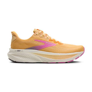 Brooks Ghost 17 Femme Apricot/Grey/Pink