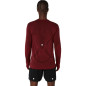 Asics Road Seamless LS Top Homme Dark Red Planet