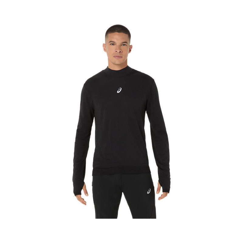 Asics Road Winter Seamless LS Top Homme Black